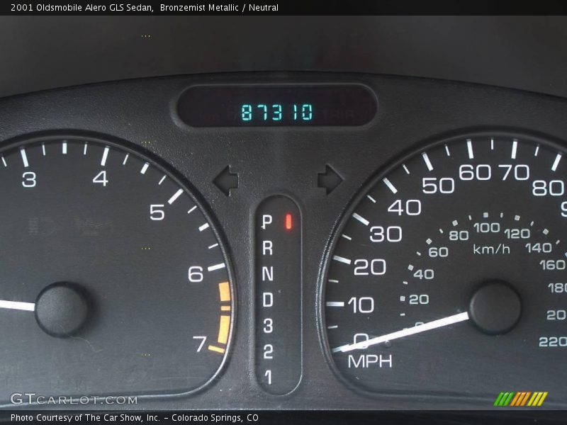 Bronzemist Metallic / Neutral 2001 Oldsmobile Alero GLS Sedan