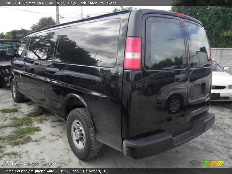Onyx Black / Medium Pewter 2008 GMC Savana Van 3500 Cargo