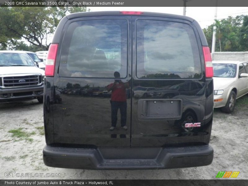 Onyx Black / Medium Pewter 2008 GMC Savana Van 3500 Cargo