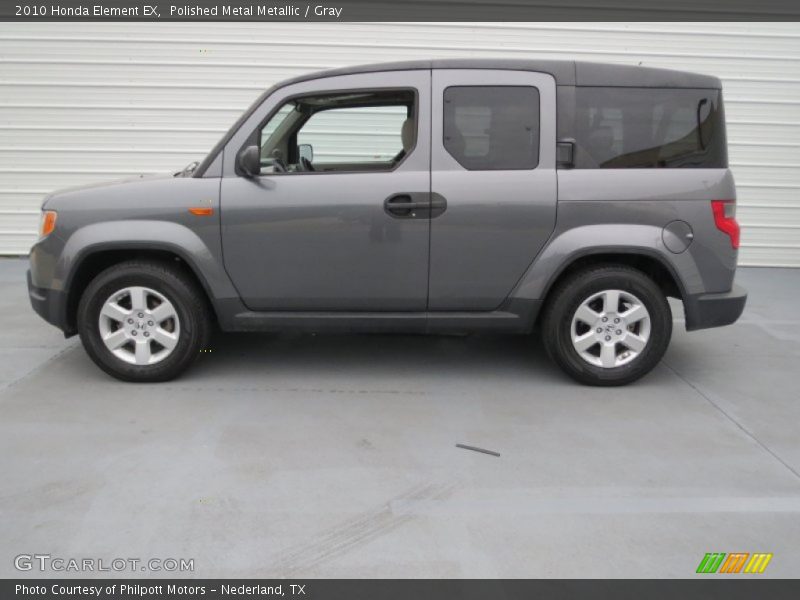 Polished Metal Metallic / Gray 2010 Honda Element EX