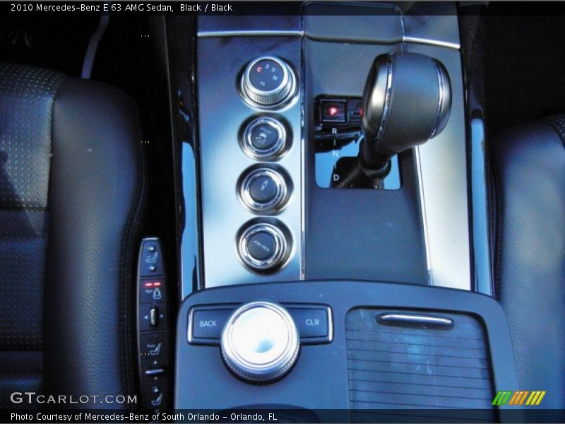Black / Black 2010 Mercedes-Benz E 63 AMG Sedan