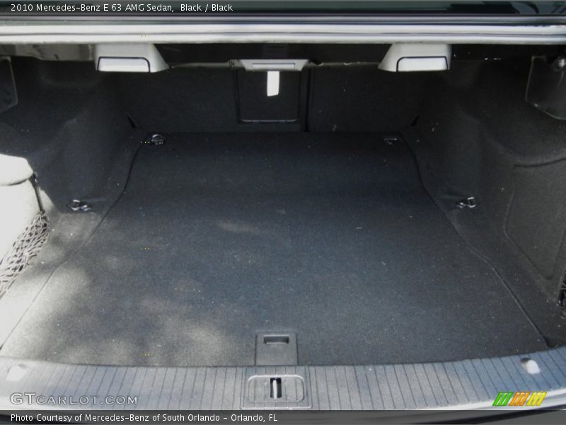 Black / Black 2010 Mercedes-Benz E 63 AMG Sedan