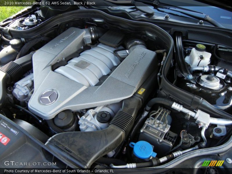 Black / Black 2010 Mercedes-Benz E 63 AMG Sedan