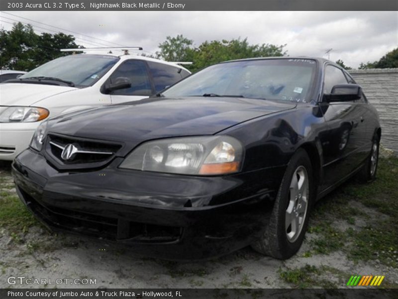 Nighthawk Black Metallic / Ebony 2003 Acura CL 3.2 Type S