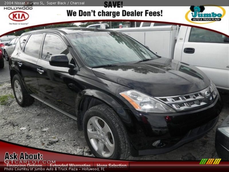 Super Black / Charcoal 2004 Nissan Murano SL
