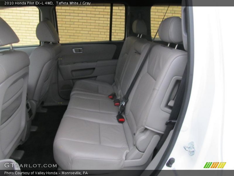 Taffeta White / Gray 2010 Honda Pilot EX-L 4WD