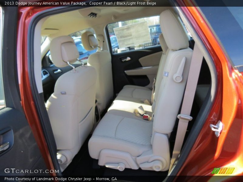 Copper Pearl / Black/Light Frost Beige 2013 Dodge Journey American Value Package