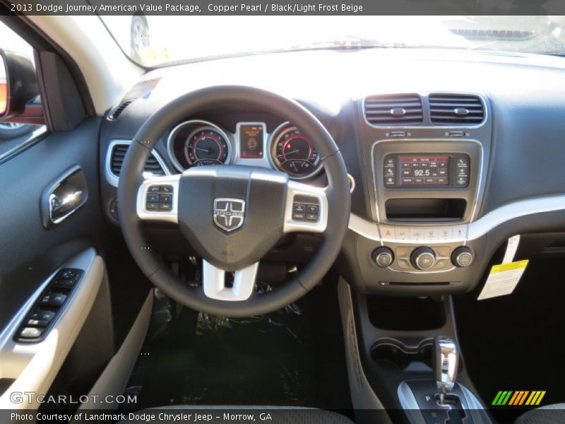 Copper Pearl / Black/Light Frost Beige 2013 Dodge Journey American Value Package