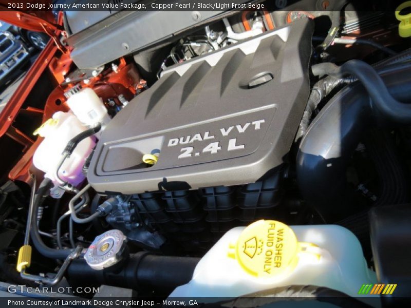 Copper Pearl / Black/Light Frost Beige 2013 Dodge Journey American Value Package