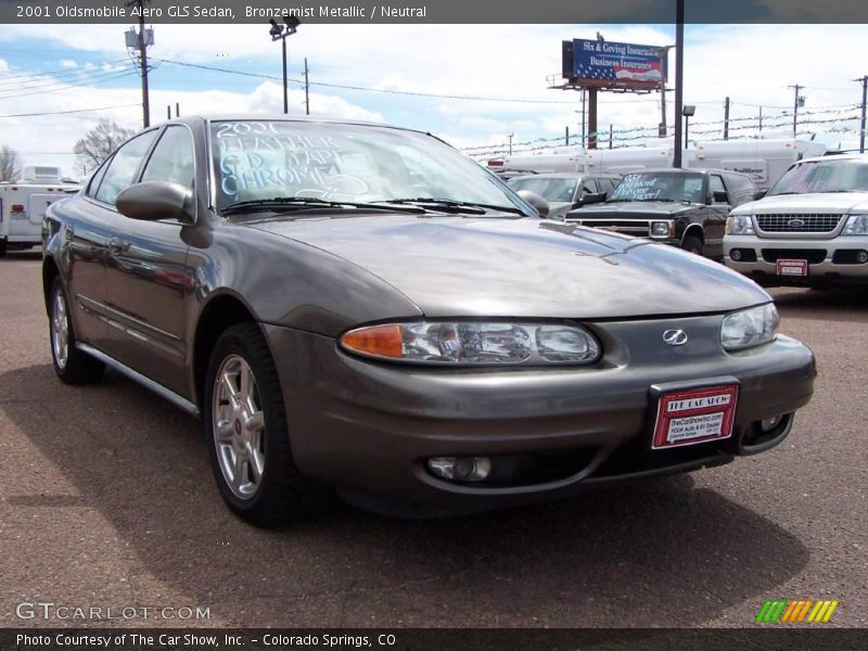 Bronzemist Metallic / Neutral 2001 Oldsmobile Alero GLS Sedan