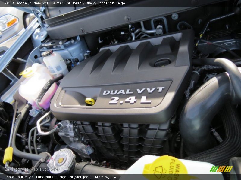 Winter Chill Pearl / Black/Light Frost Beige 2013 Dodge Journey SXT