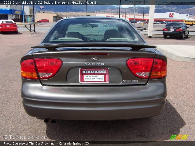 Bronzemist Metallic / Neutral 2001 Oldsmobile Alero GLS Sedan