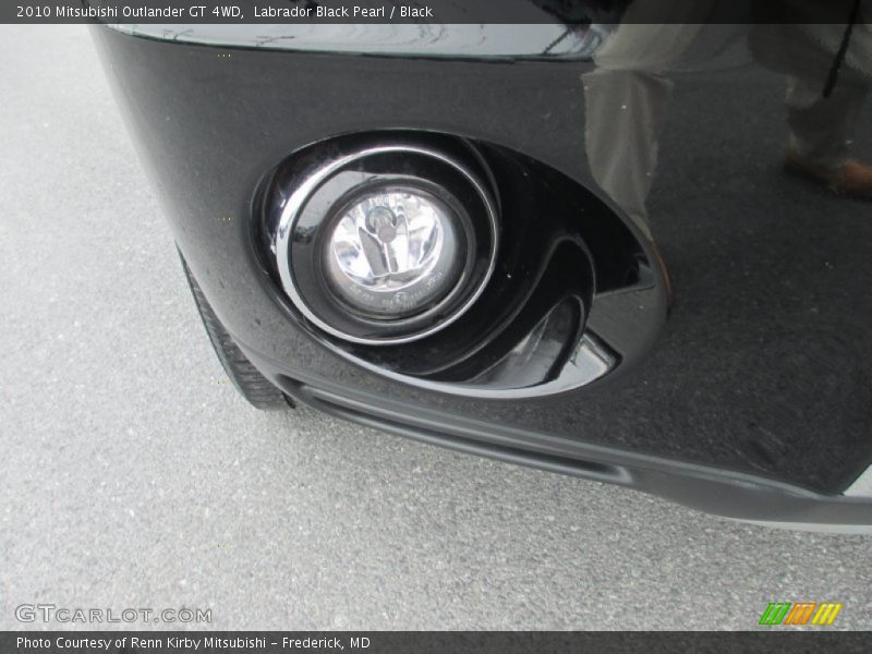Labrador Black Pearl / Black 2010 Mitsubishi Outlander GT 4WD