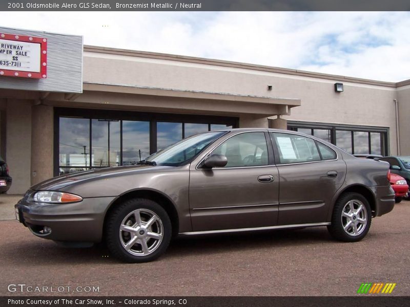 Bronzemist Metallic / Neutral 2001 Oldsmobile Alero GLS Sedan