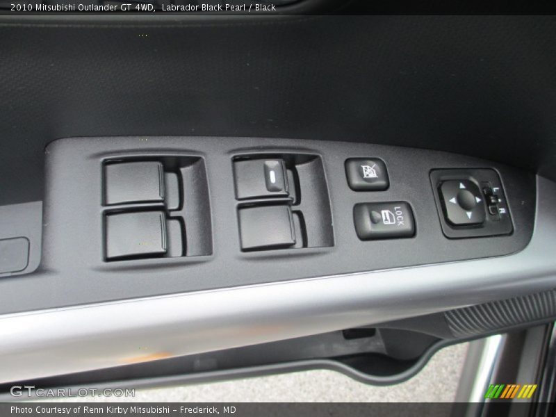 Labrador Black Pearl / Black 2010 Mitsubishi Outlander GT 4WD