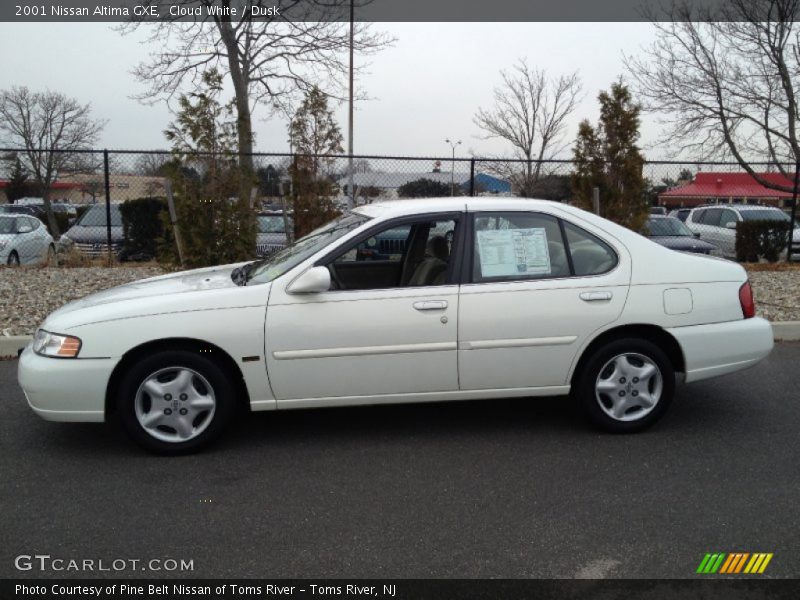 Cloud White / Dusk 2001 Nissan Altima GXE