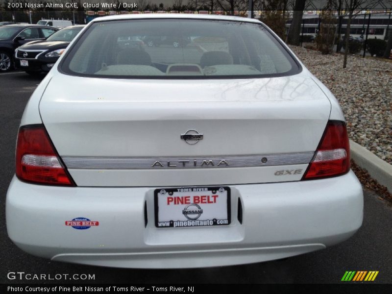 Cloud White / Dusk 2001 Nissan Altima GXE
