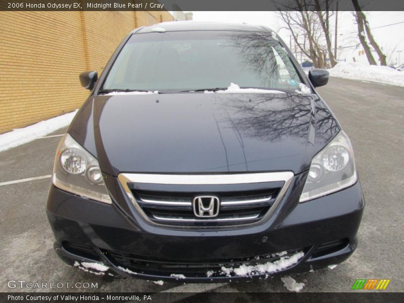 Midnight Blue Pearl / Gray 2006 Honda Odyssey EX