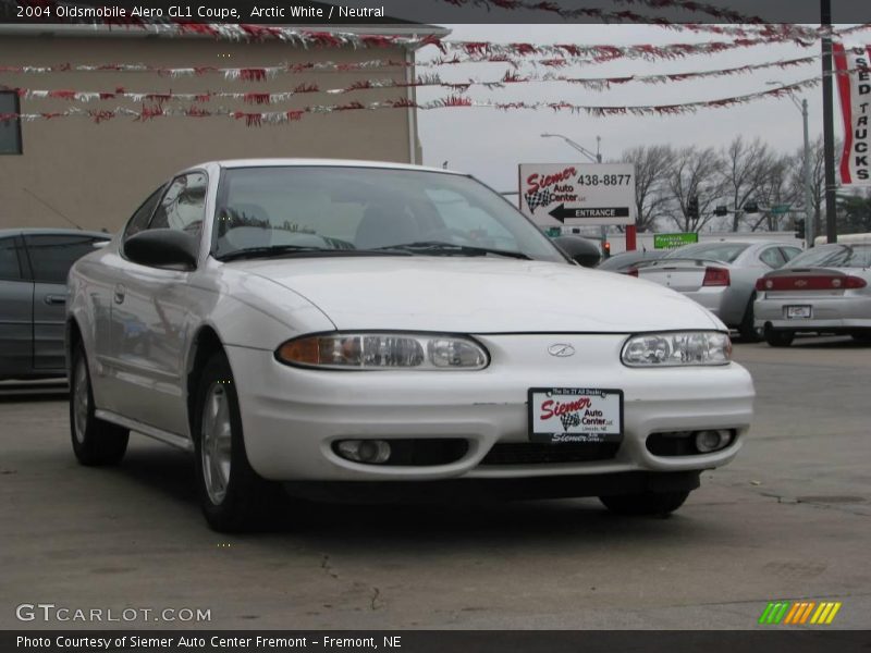 Arctic White / Neutral 2004 Oldsmobile Alero GL1 Coupe