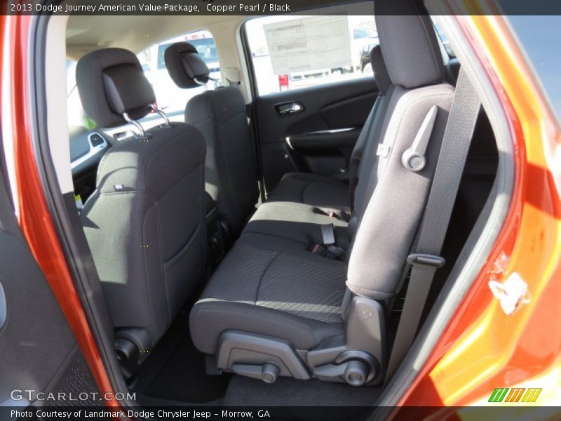 Copper Pearl / Black 2013 Dodge Journey American Value Package