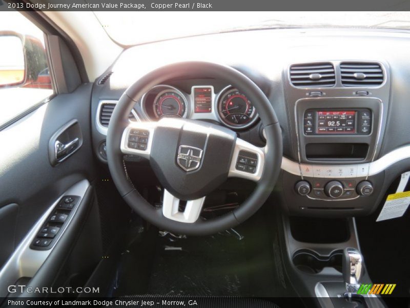 Copper Pearl / Black 2013 Dodge Journey American Value Package