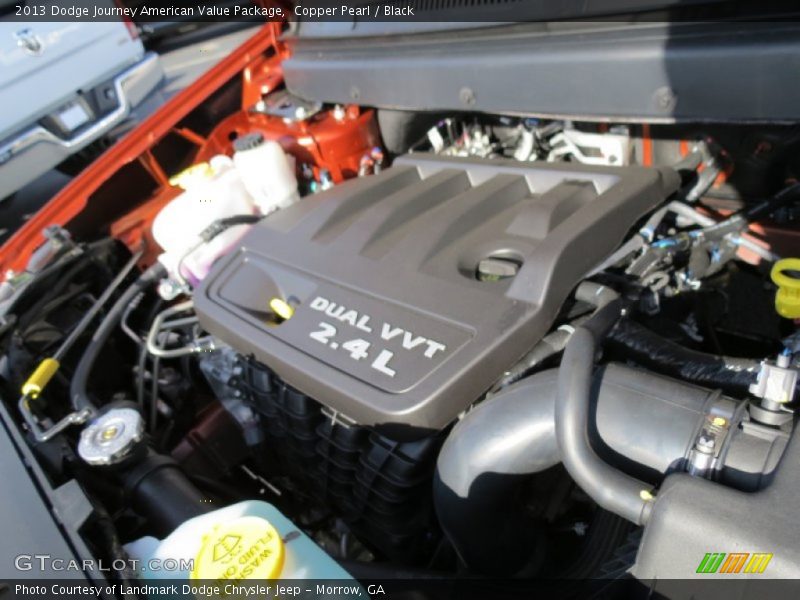 Copper Pearl / Black 2013 Dodge Journey American Value Package