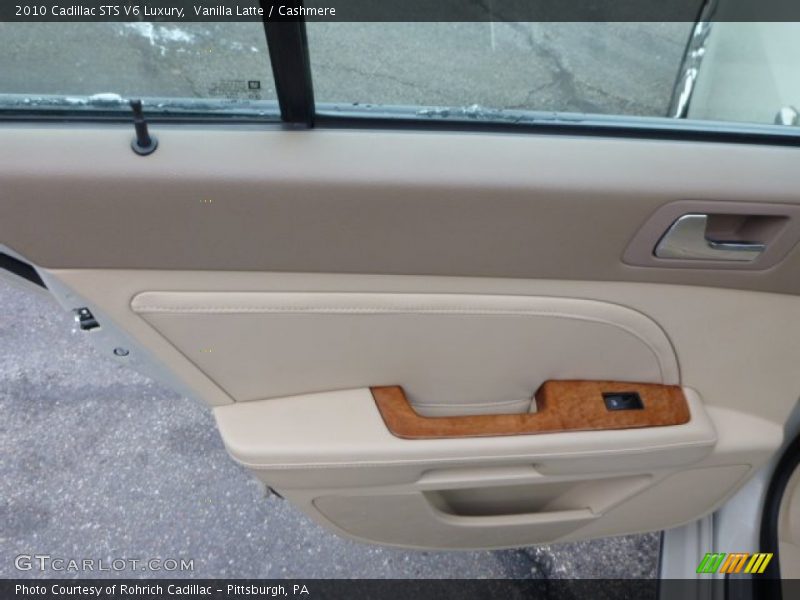 Vanilla Latte / Cashmere 2010 Cadillac STS V6 Luxury