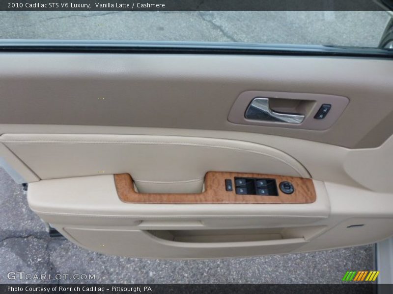 Vanilla Latte / Cashmere 2010 Cadillac STS V6 Luxury