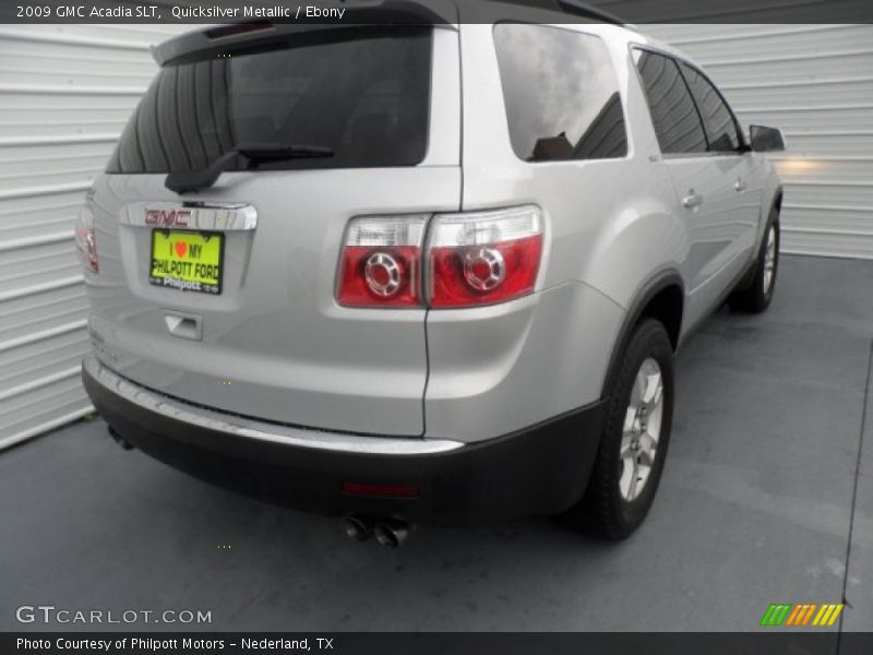 Quicksilver Metallic / Ebony 2009 GMC Acadia SLT