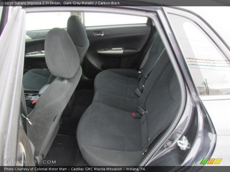 Dark Gray Metallic / Carbon Black 2010 Subaru Impreza 2.5i Sedan