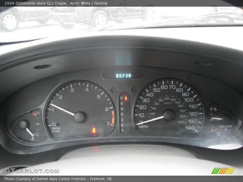 Arctic White / Neutral 2004 Oldsmobile Alero GL1 Coupe