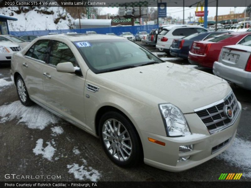 Vanilla Latte / Cashmere 2010 Cadillac STS 4 V6 AWD