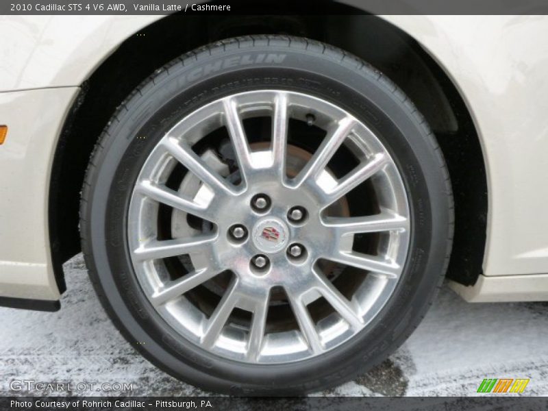 Vanilla Latte / Cashmere 2010 Cadillac STS 4 V6 AWD
