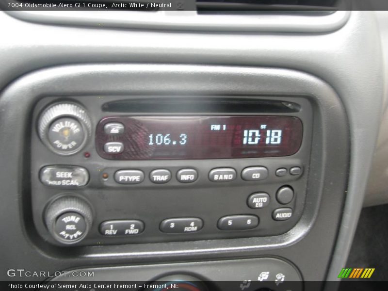 Arctic White / Neutral 2004 Oldsmobile Alero GL1 Coupe