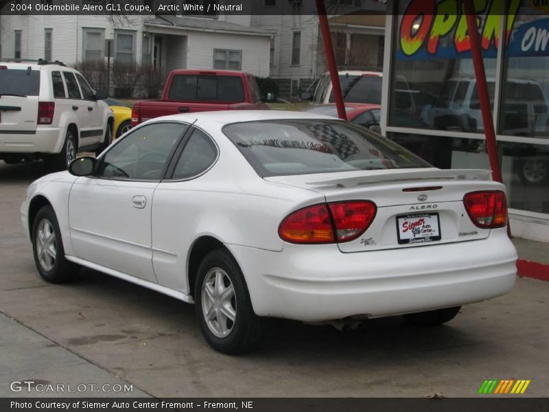 Arctic White / Neutral 2004 Oldsmobile Alero GL1 Coupe