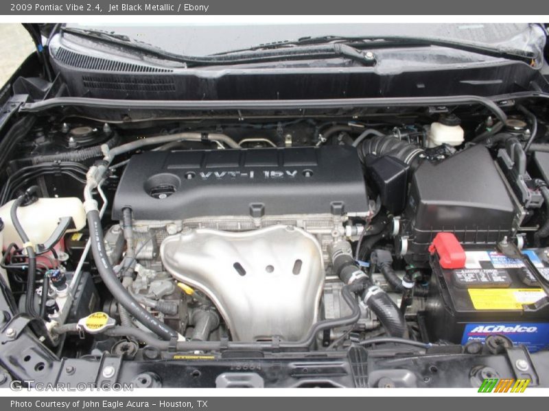 Jet Black Metallic / Ebony 2009 Pontiac Vibe 2.4