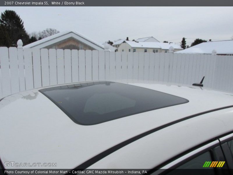 White / Ebony Black 2007 Chevrolet Impala SS