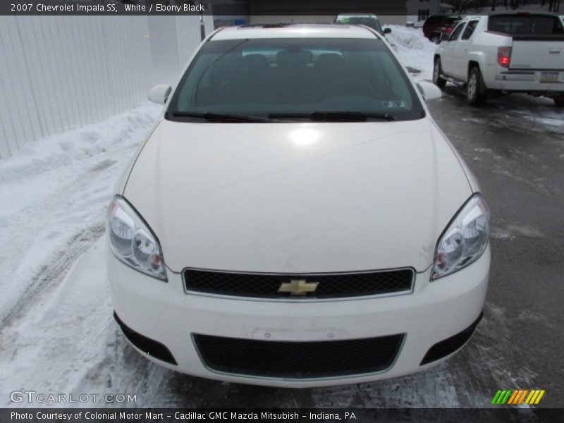 White / Ebony Black 2007 Chevrolet Impala SS