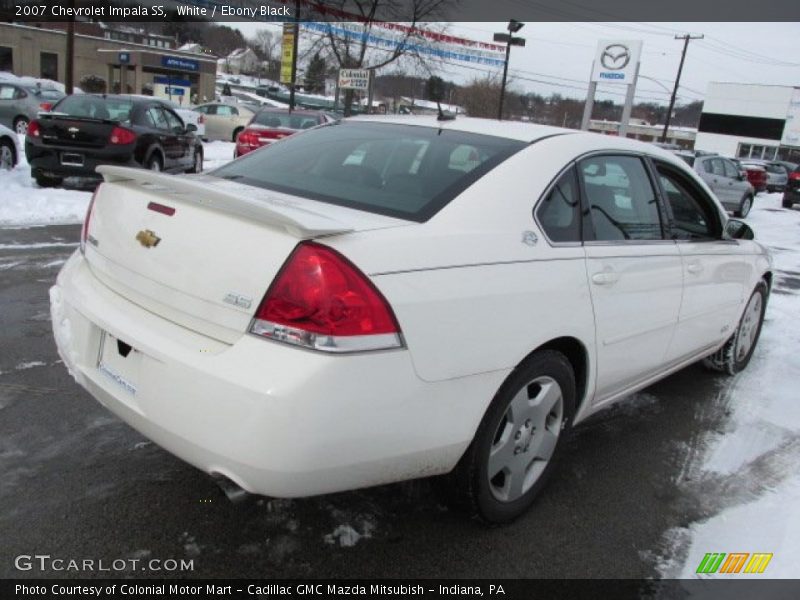 White / Ebony Black 2007 Chevrolet Impala SS