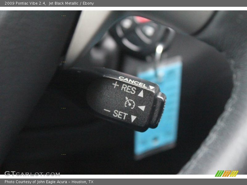 Jet Black Metallic / Ebony 2009 Pontiac Vibe 2.4