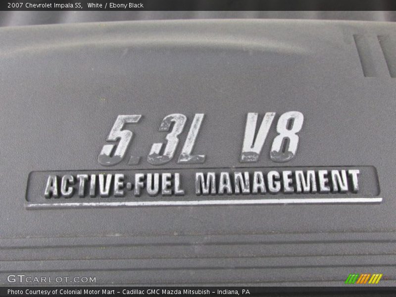 White / Ebony Black 2007 Chevrolet Impala SS
