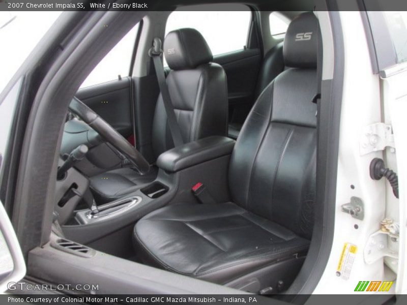 White / Ebony Black 2007 Chevrolet Impala SS