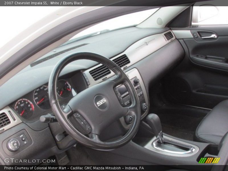 White / Ebony Black 2007 Chevrolet Impala SS
