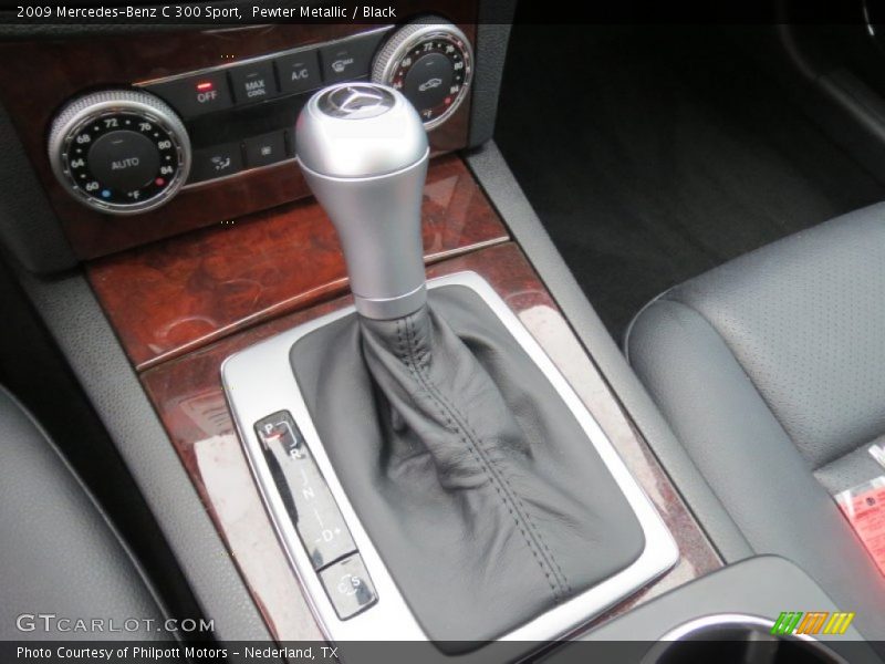 Pewter Metallic / Black 2009 Mercedes-Benz C 300 Sport