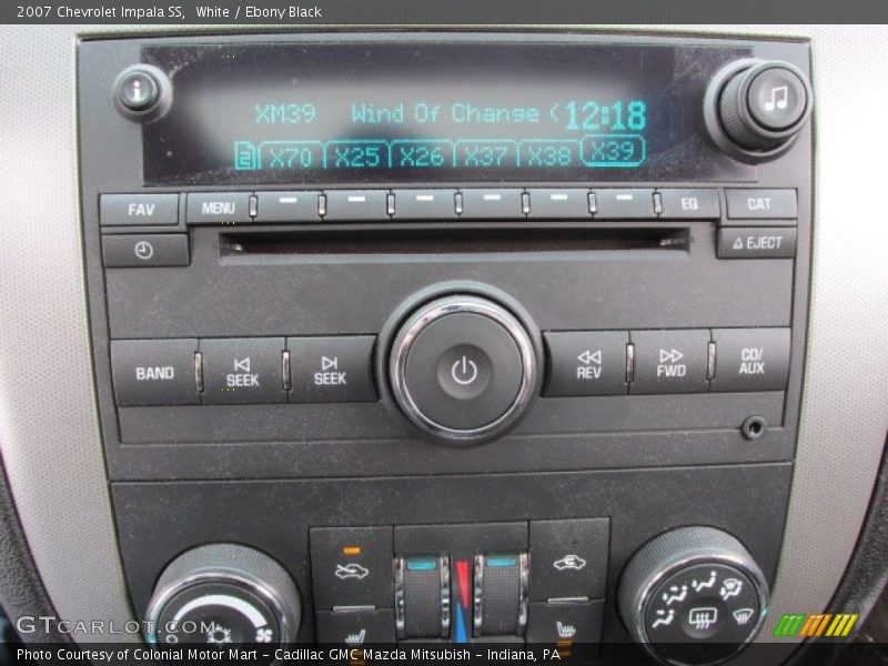 White / Ebony Black 2007 Chevrolet Impala SS