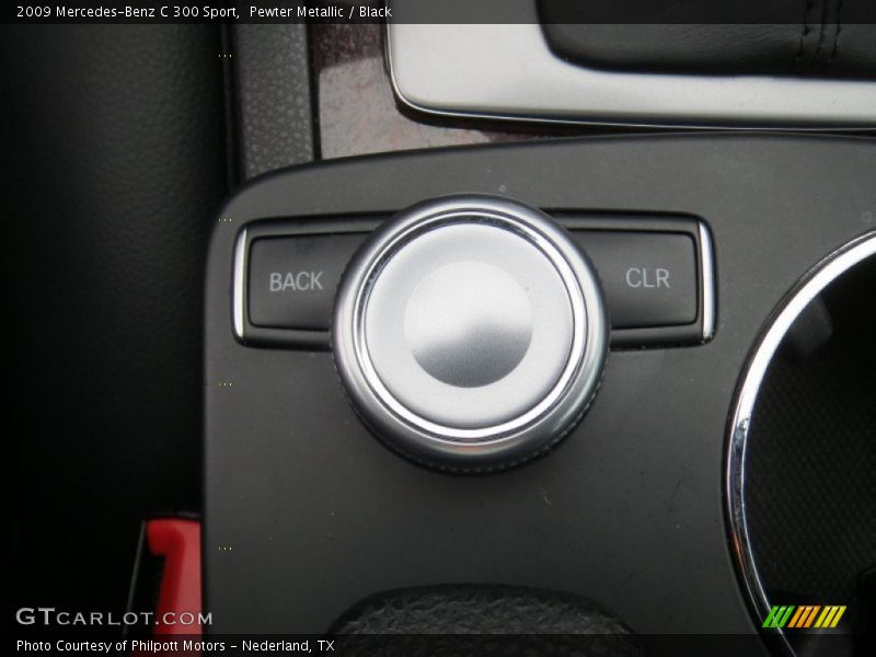 Pewter Metallic / Black 2009 Mercedes-Benz C 300 Sport