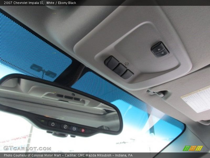 White / Ebony Black 2007 Chevrolet Impala SS