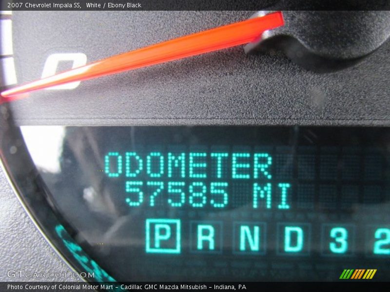 White / Ebony Black 2007 Chevrolet Impala SS
