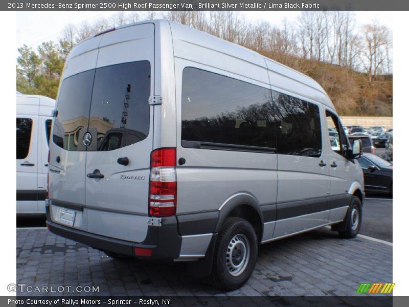 Brilliant Silver Metallic / Lima Black Fabric 2013 Mercedes-Benz Sprinter 2500 High Roof Passenger Van