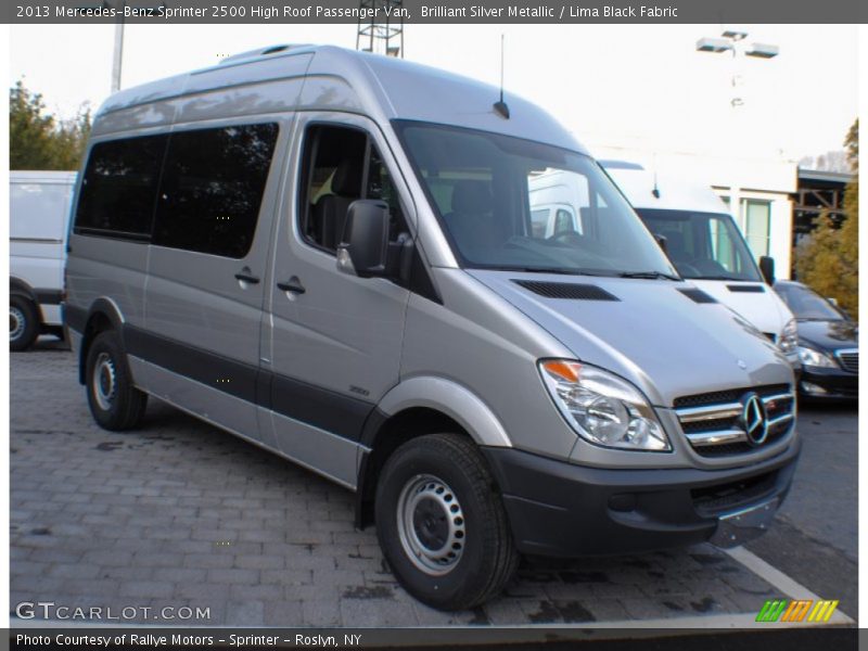 Front 3/4 View of 2013 Sprinter 2500 High Roof Passenger Van